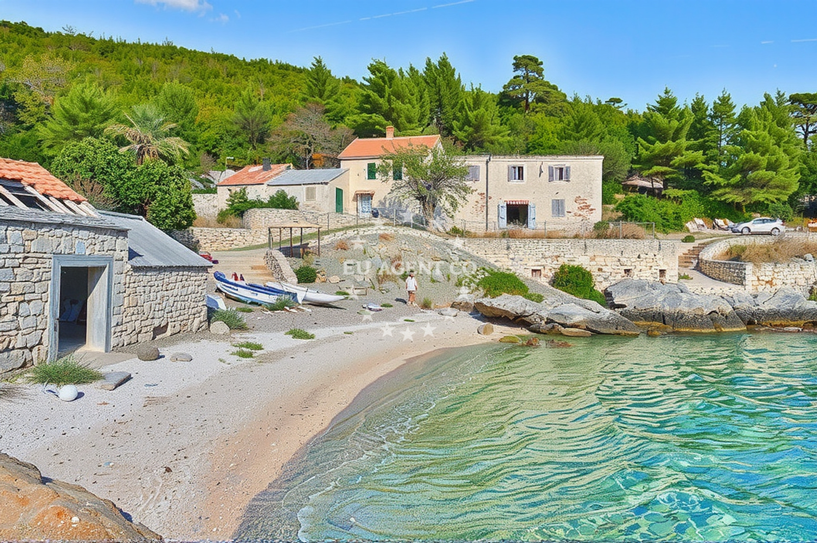 Additional view of Veli Črvanj, Zastražišće (Hvar) in Veli Črvanj