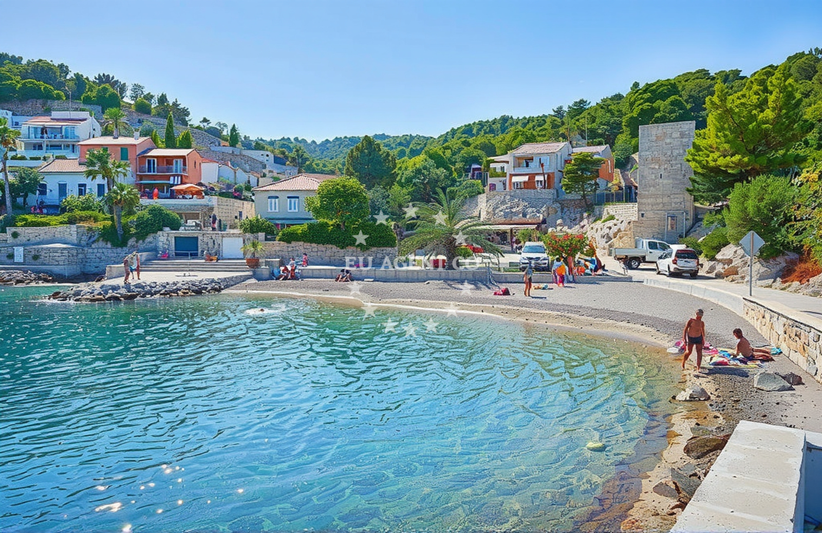 Additional view of Veli Dolacbeach in Sv. Nikole 27, Stomorska