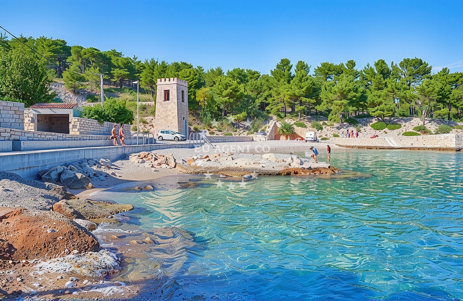 Additional view of Veli Dolacbeach in Sv. Nikole 27, Stomorska