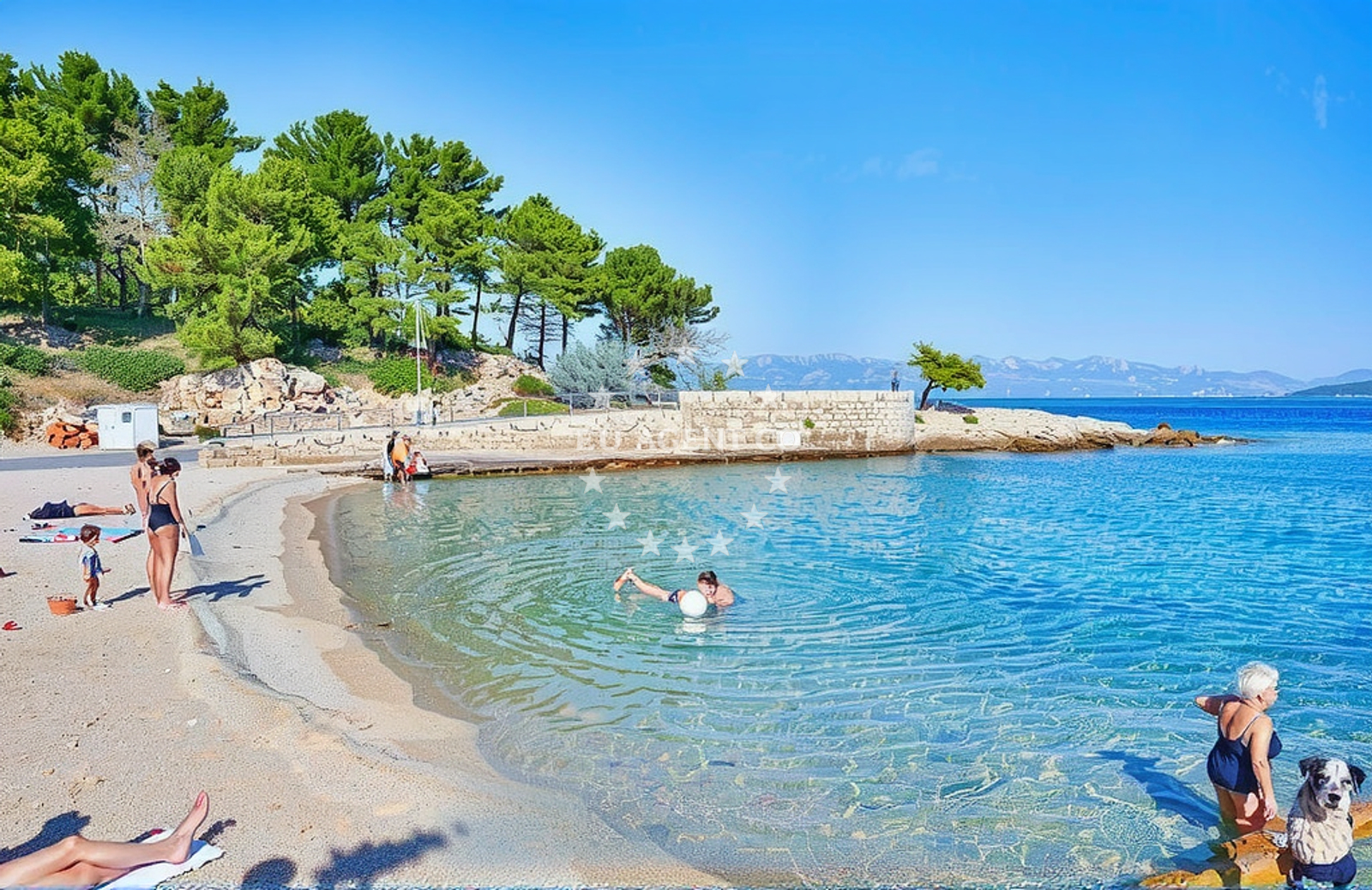 Additional view of Veli Dolacbeach in Sv. Nikole 27, Stomorska