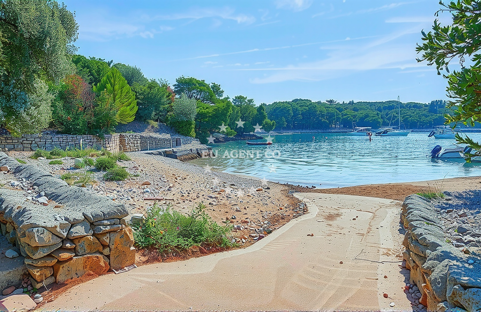 Shoreline and swimming area at Veli Lošinj (Lošinj): beaches and coves (20) in Veli Lošinj (Lošinj)