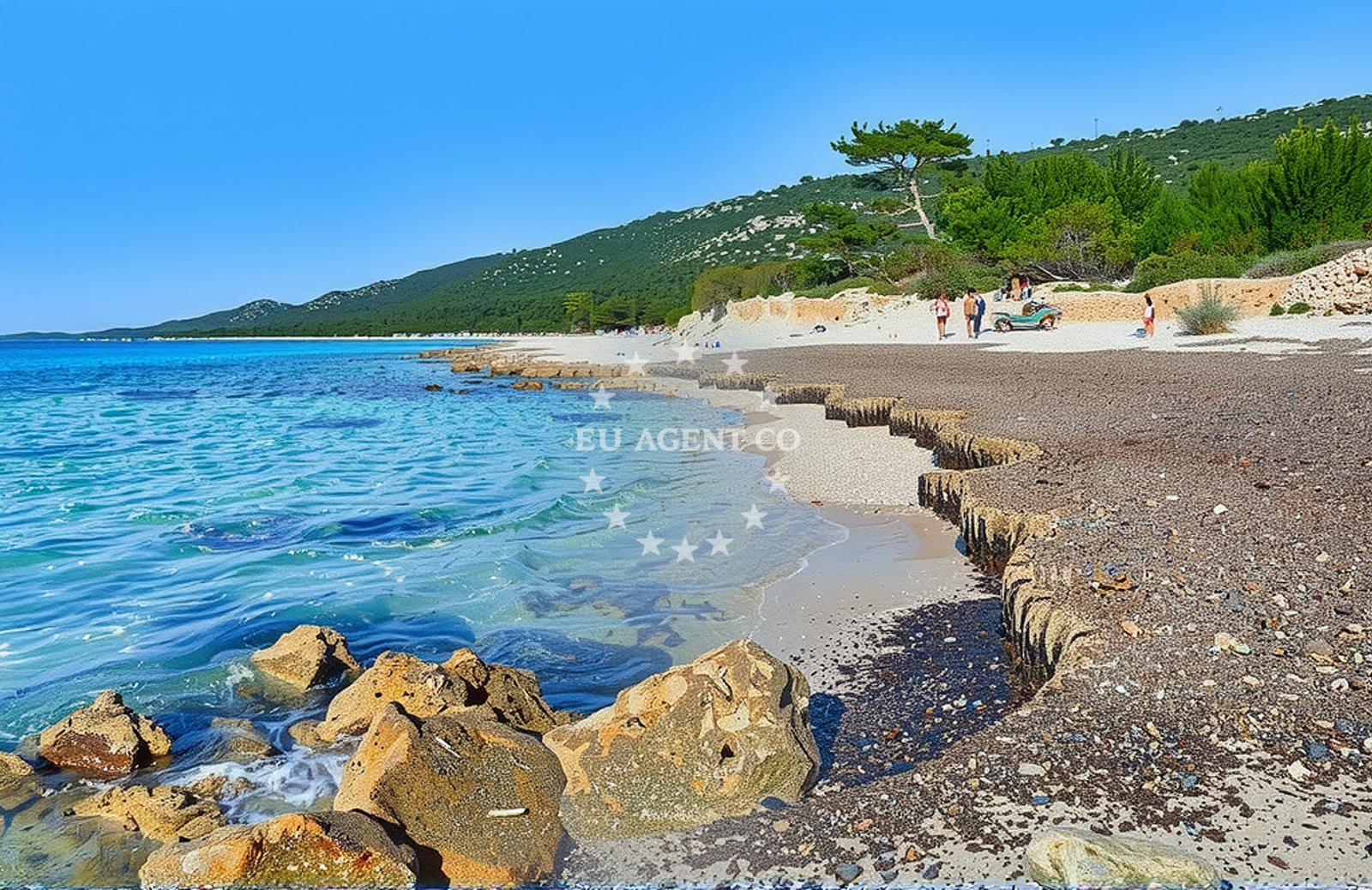 Additional view of Veli Zal beach in Dragove 7, Dragove