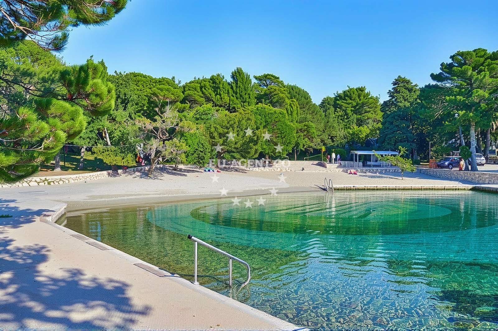 Additional view of Veli Zal II beach in Cikat 9, Mali Lošinj