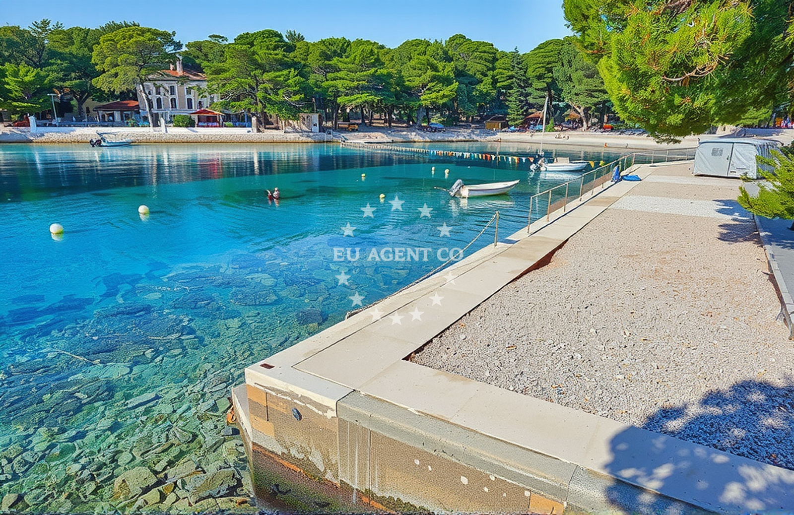 Additional view of Veli Zal II beach in Cikat 9, Mali Lošinj