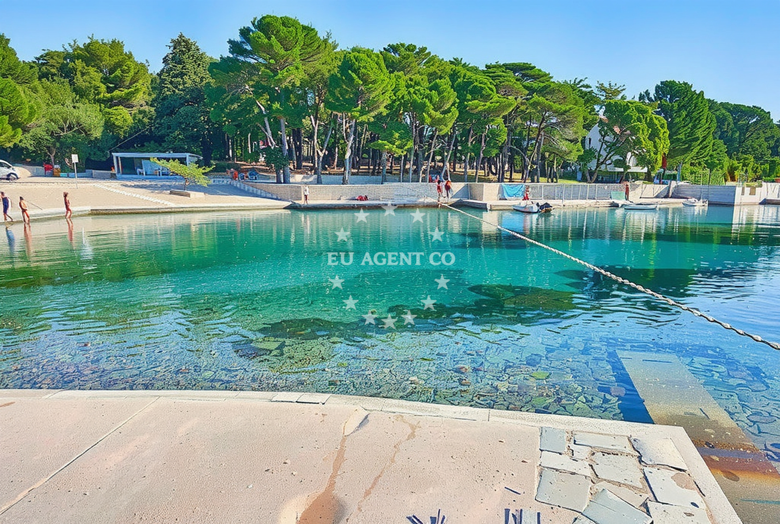 Additional view of Veli Zal II beach in Cikat 9, Mali Lošinj
