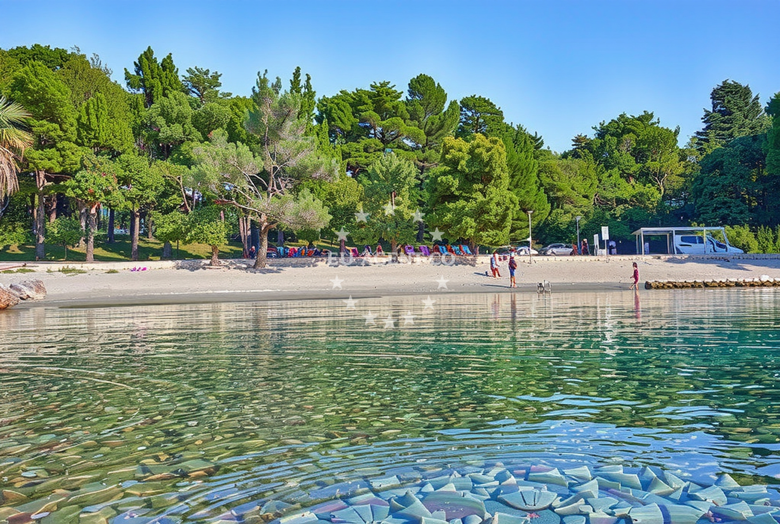 Additional view of Veli Zal II beach in Cikat 9, Mali Lošinj