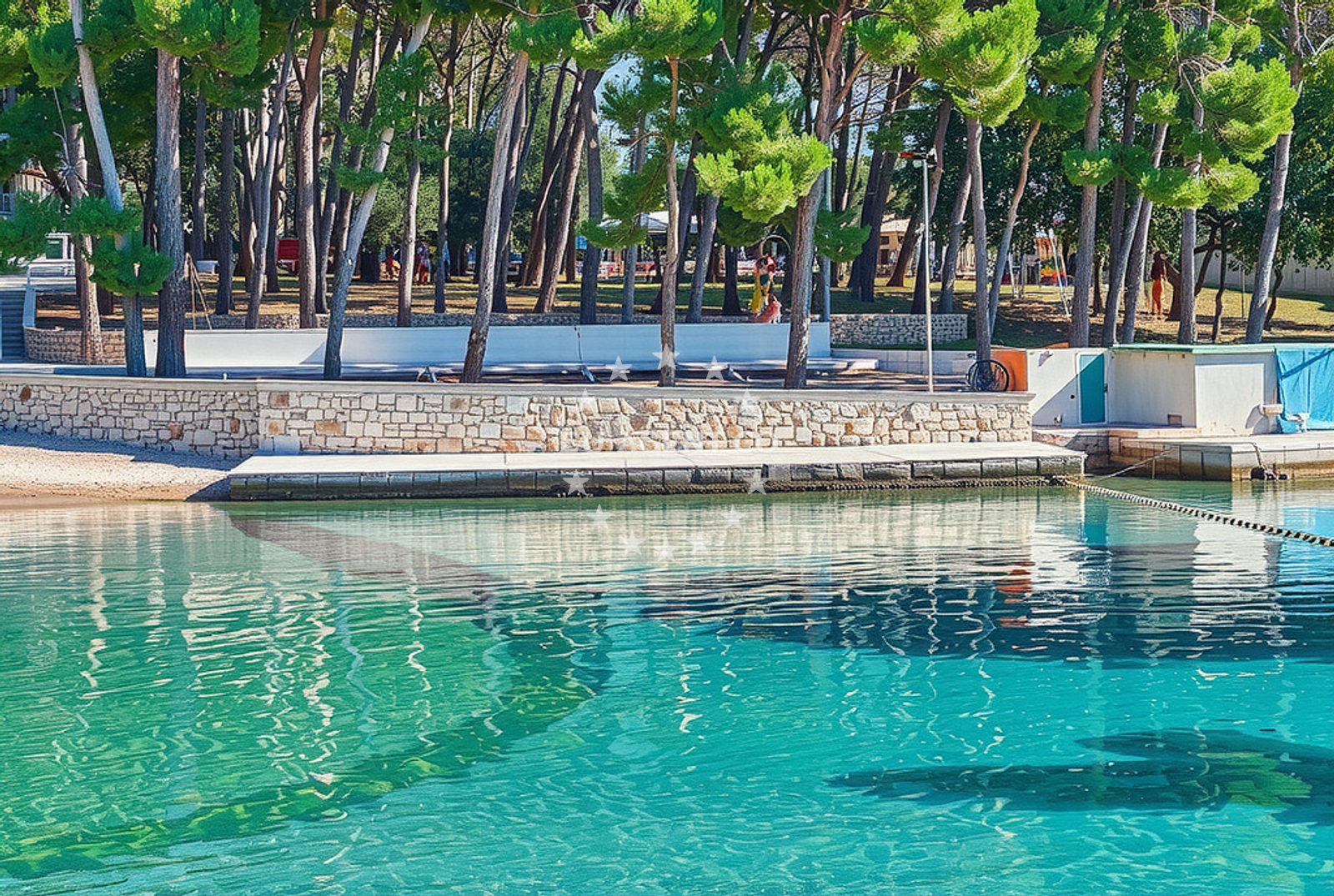 Additional view of Veli Zal II beach in Cikat 9, Mali Lošinj