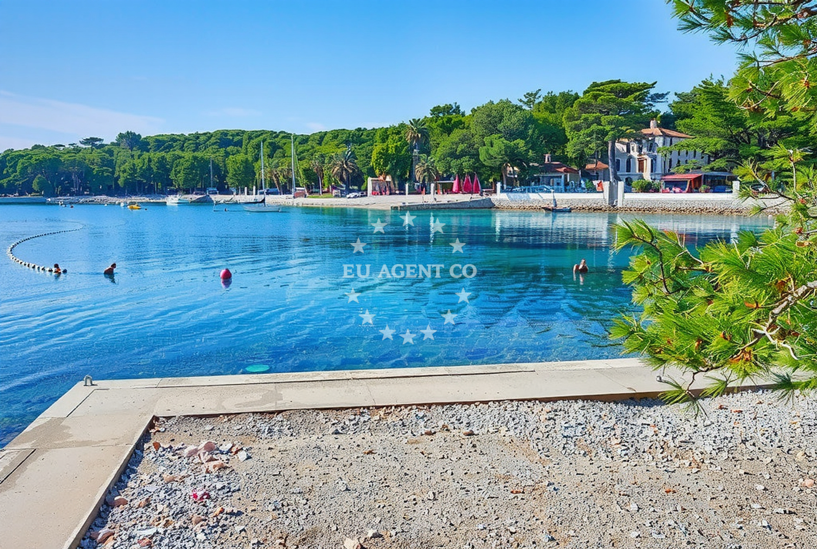 Additional view of Veli Zal II beach in Cikat 9, Mali Lošinj