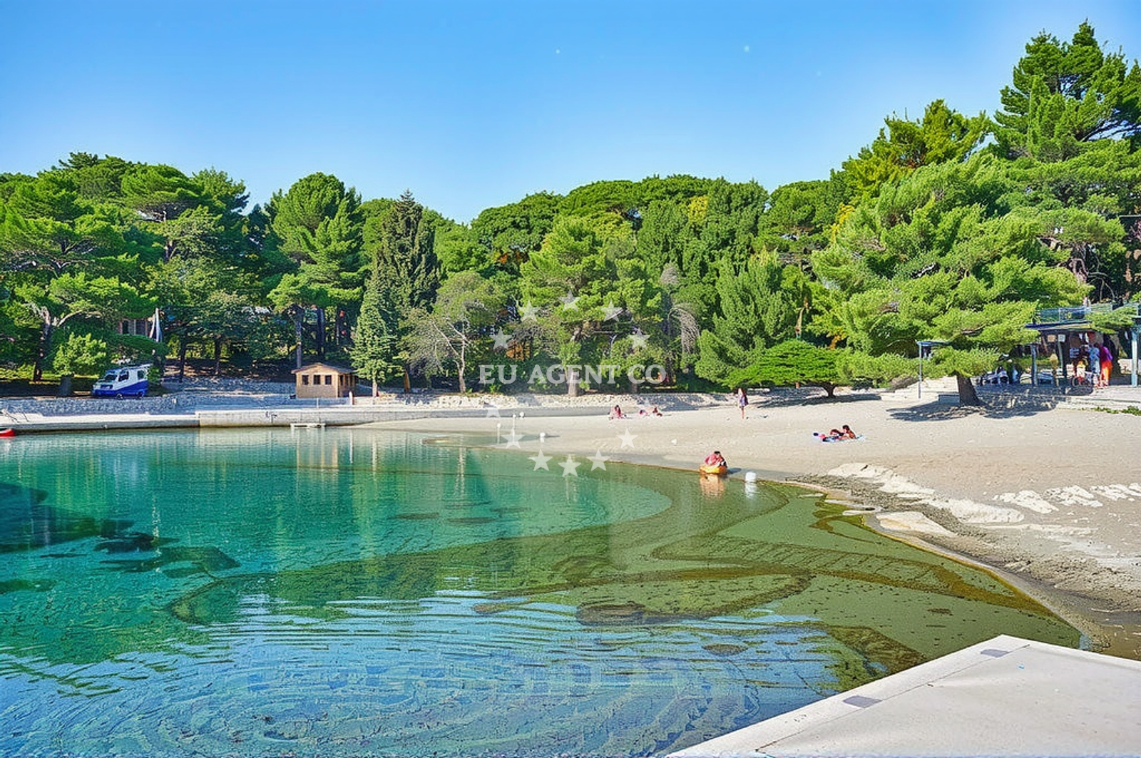 Additional view of Veli Zal II beach in Cikat 9, Mali Lošinj