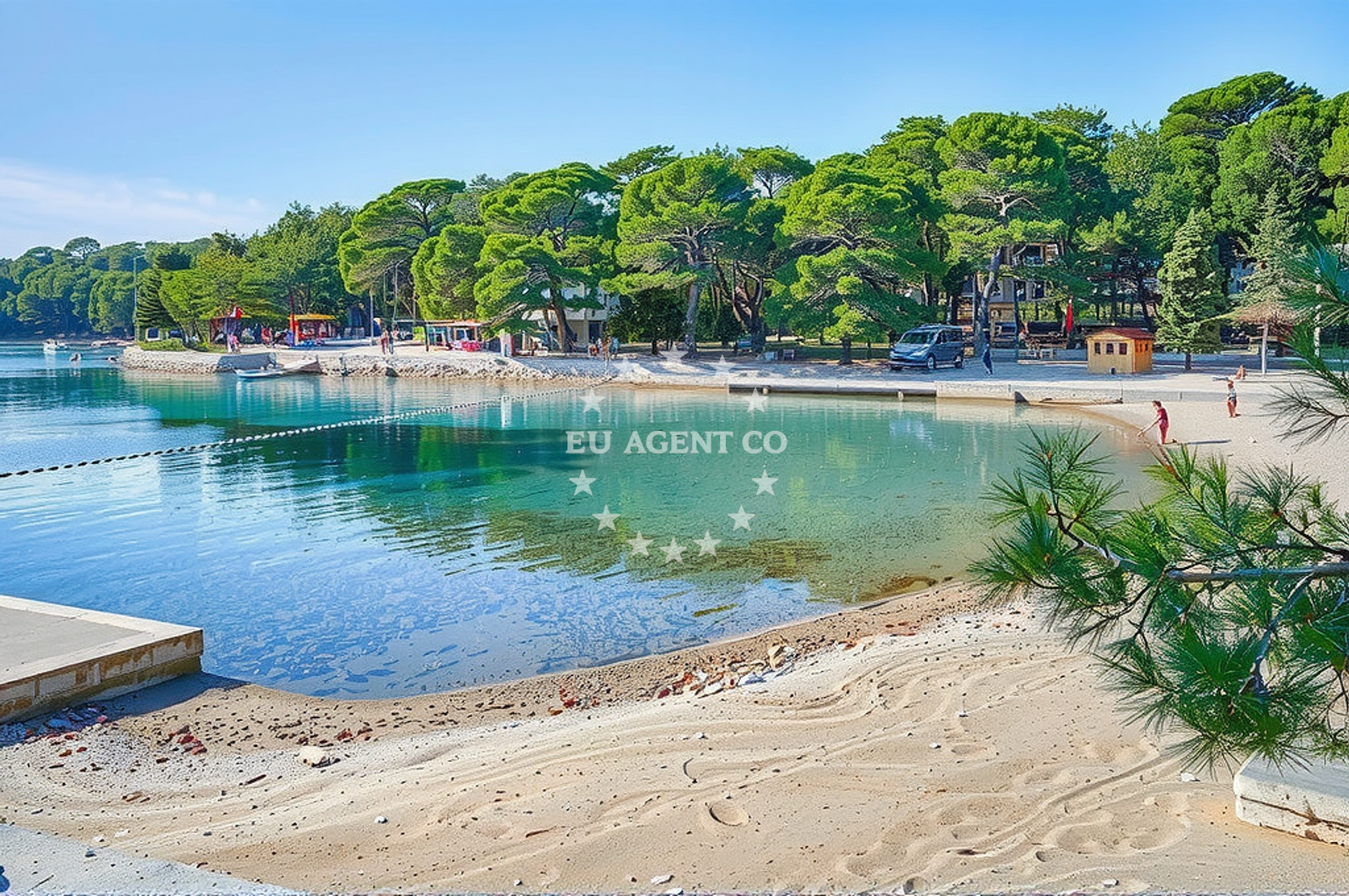Additional view of Veli Zal II beach in Cikat 9, Mali Lošinj