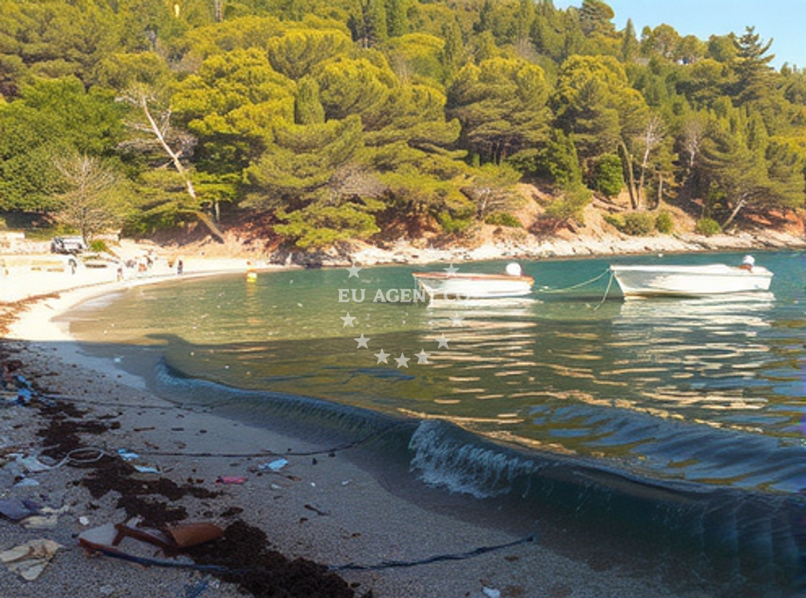 Additional view of Velika Uvala beach in Ulica Račevina 42/a, Bogomolje
