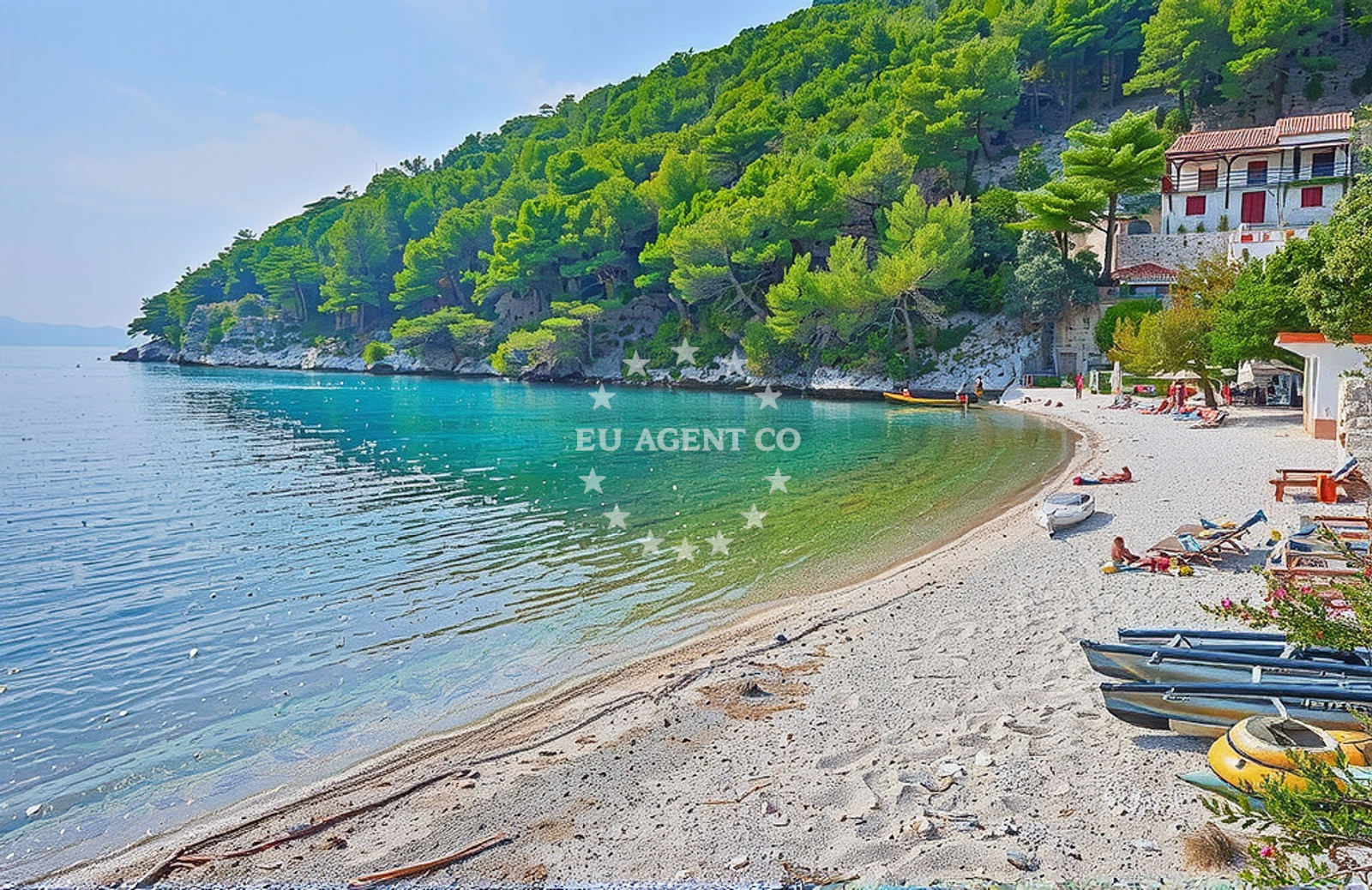 Additional view of Velika Uvala beach in Ulica Račevina 42/a, Bogomolje