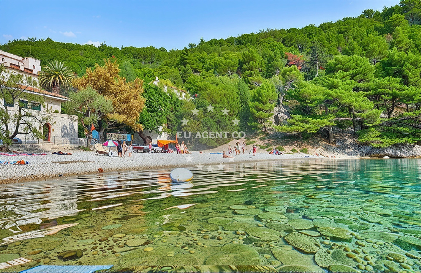 Additional view of Velika Uvala beach in Ulica Račevina 42/a, Bogomolje