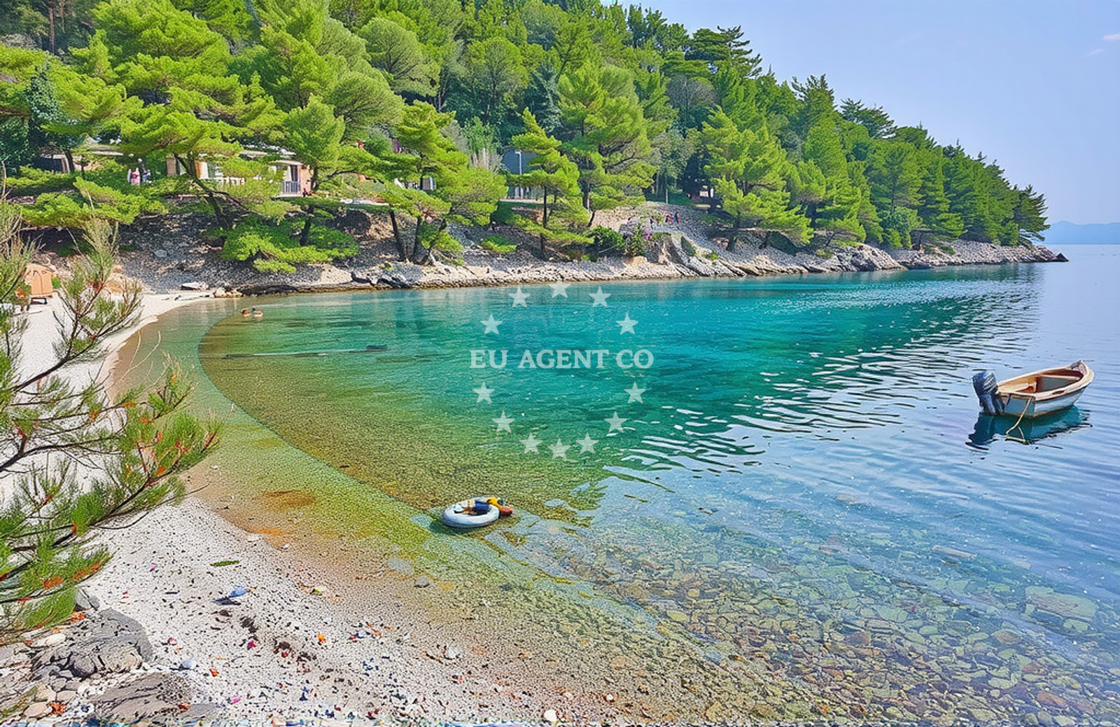 Additional view of Velika Uvala beach in Ulica Račevina 42/a, Bogomolje