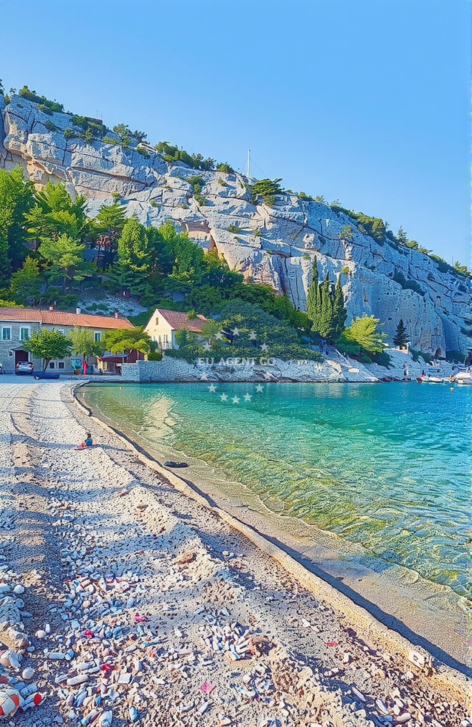 Additional view of Veliki Pokrivenik beach in Zastražišće bočić 173(Pokrivenik), Zastražišće