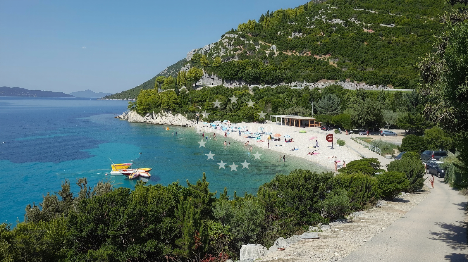 Additional view of Veliki zal beach in Žrnjak 5, Dubravica