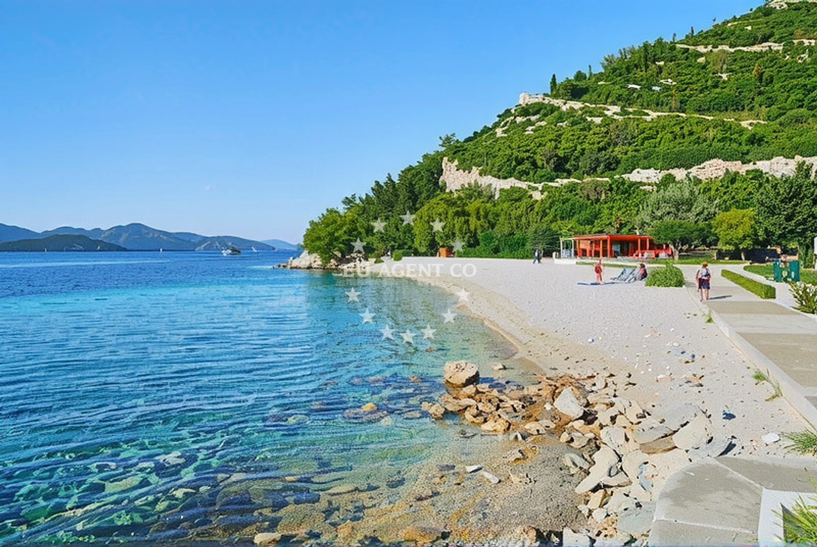 Additional view of Veliki zal beach in Žrnjak 5, Dubravica