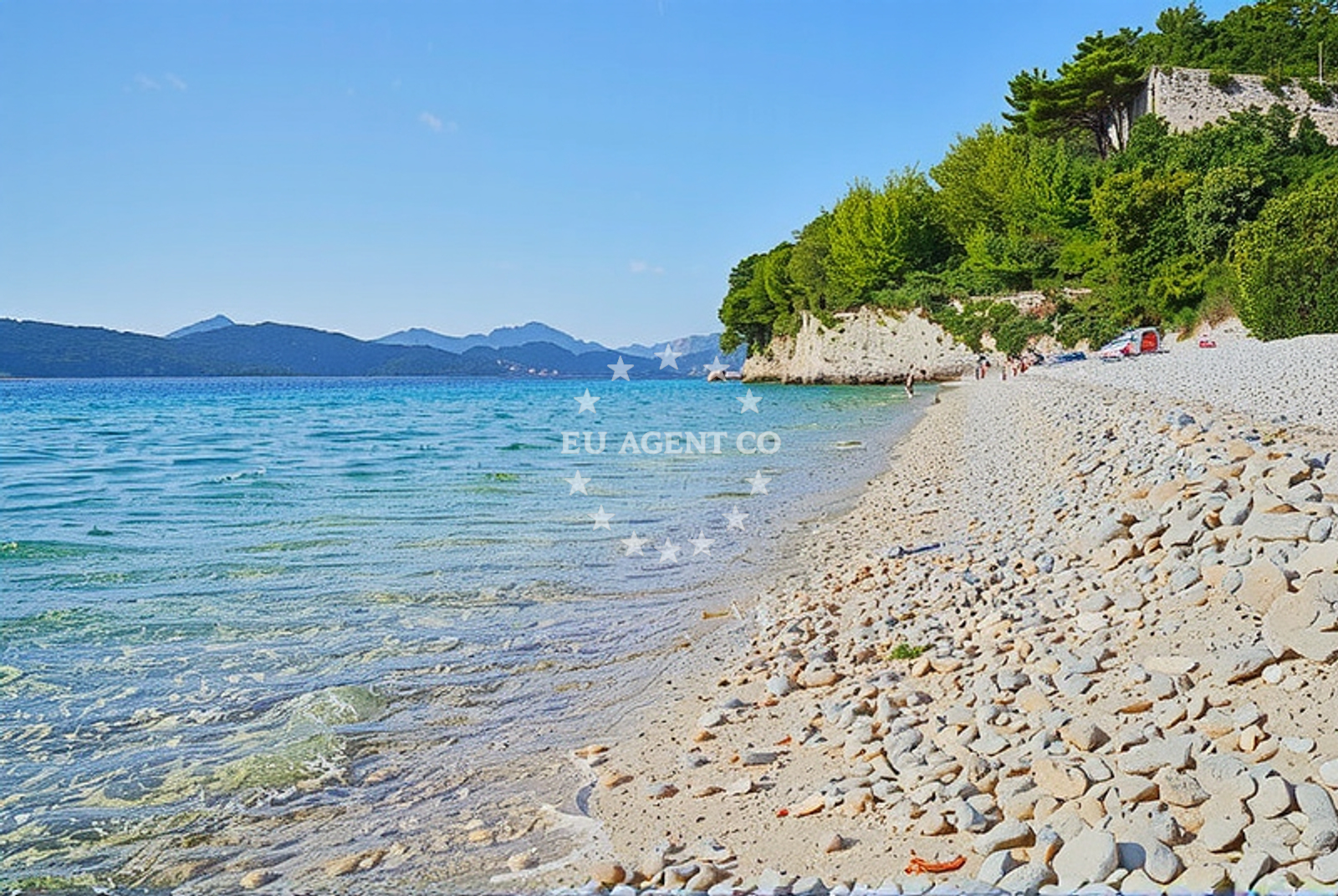 Additional view of Veliki zal beach in Žrnjak 5, Dubravica