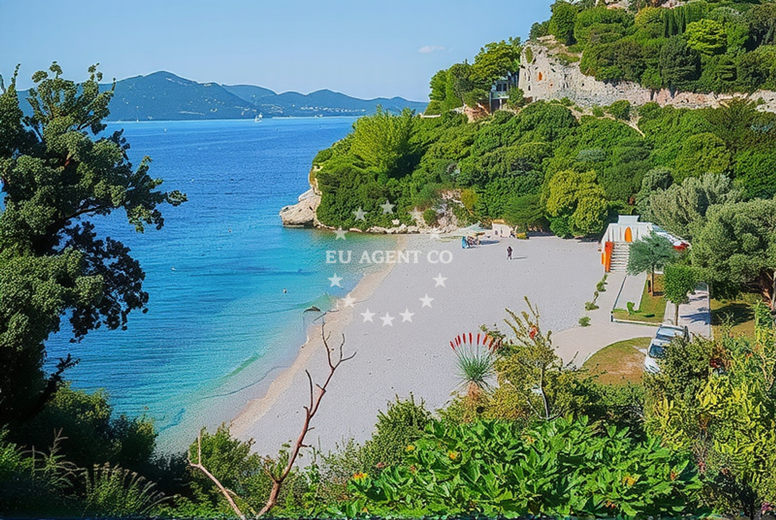 Additional view of Veliki zal beach in Žrnjak 5, Dubravica