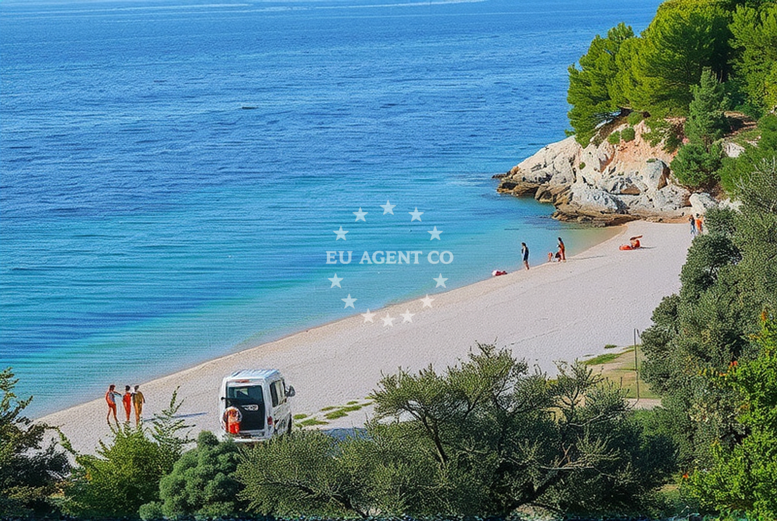Additional view of Veliki zal beach in Žrnjak 5, Dubravica