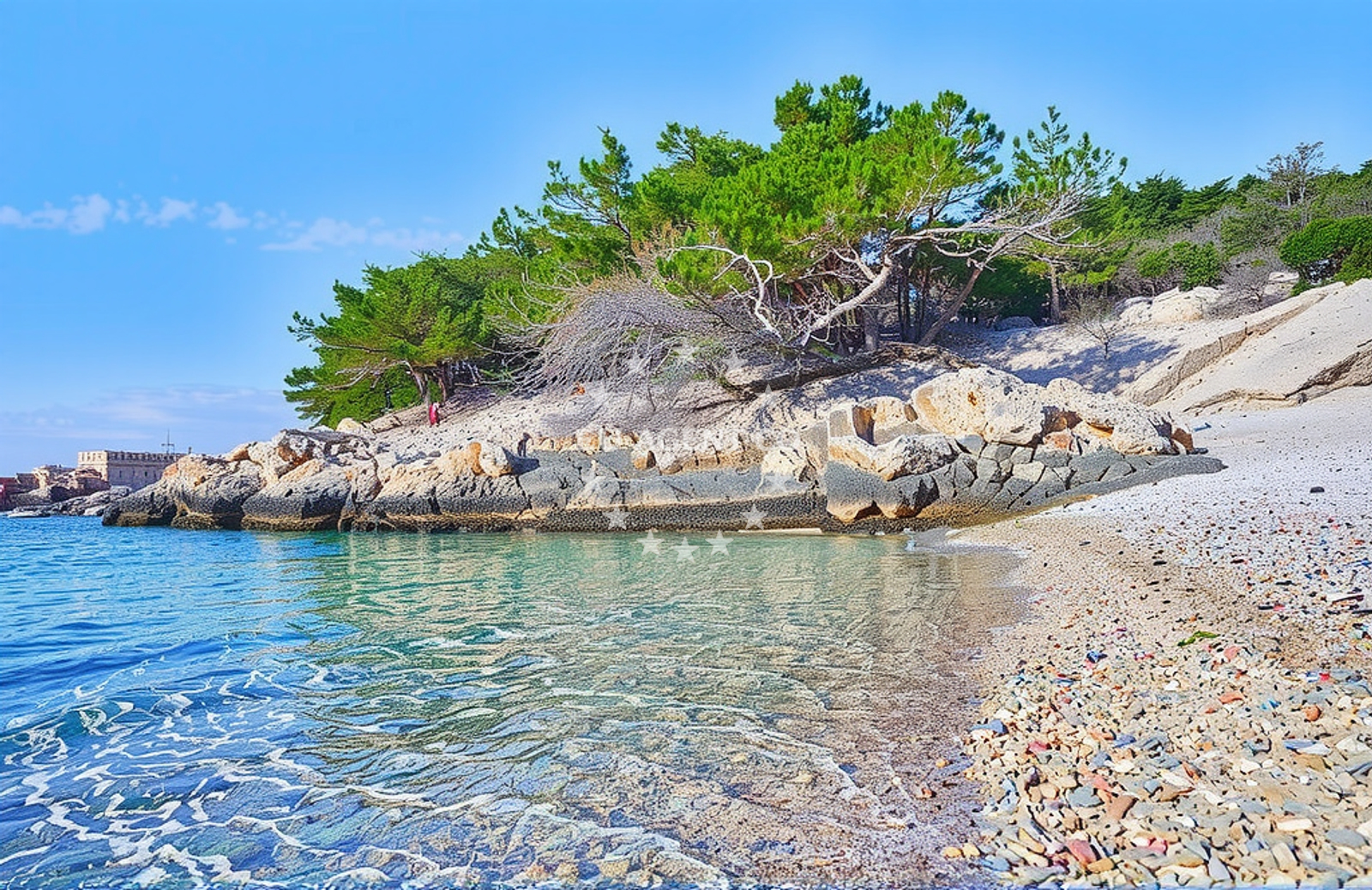 Overview of Velo Grablje (Hvar): beaches and coves in Velo Grablje (Hvar)