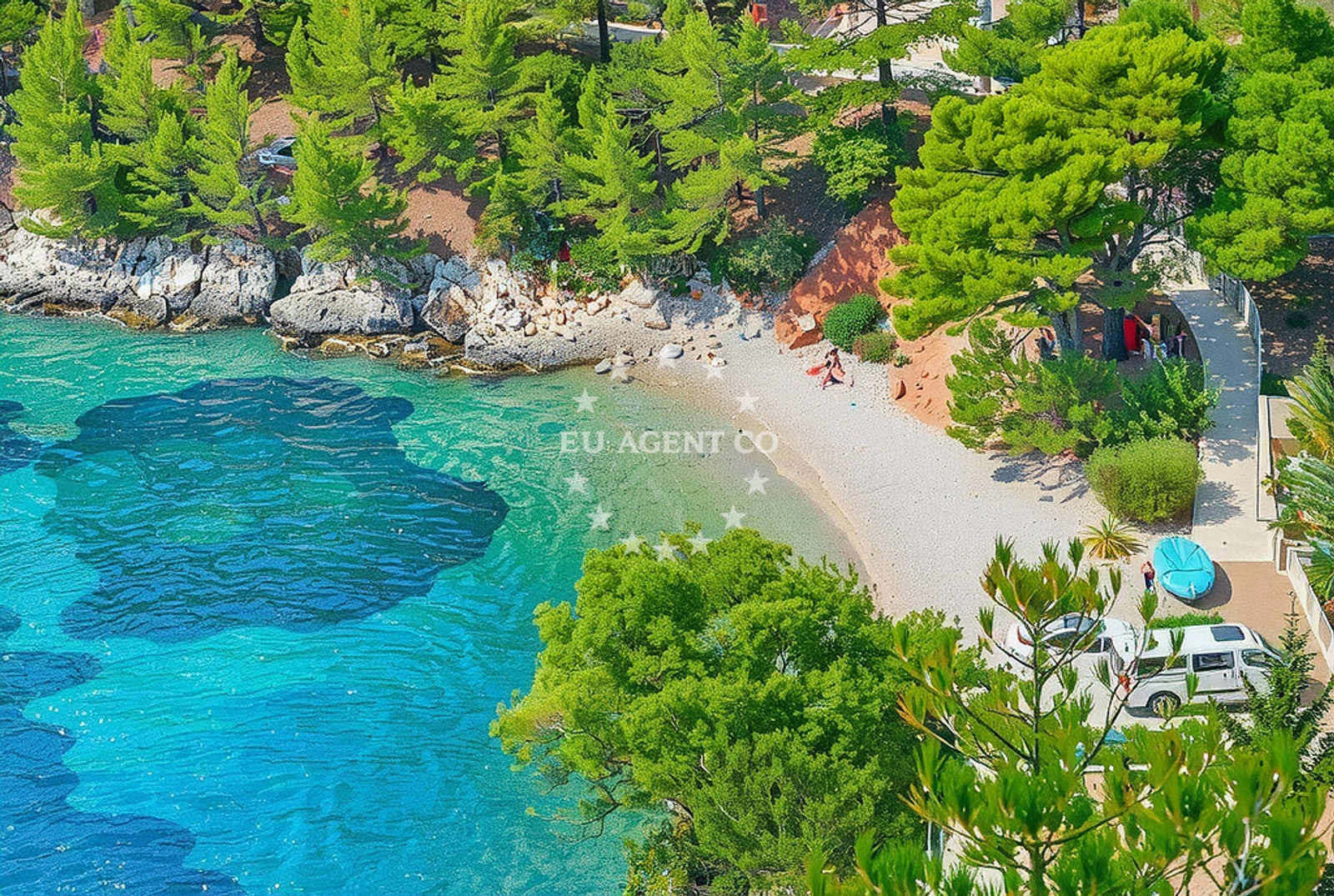 Additional view of Veprinova beach in Gdinj 268, Gdinj