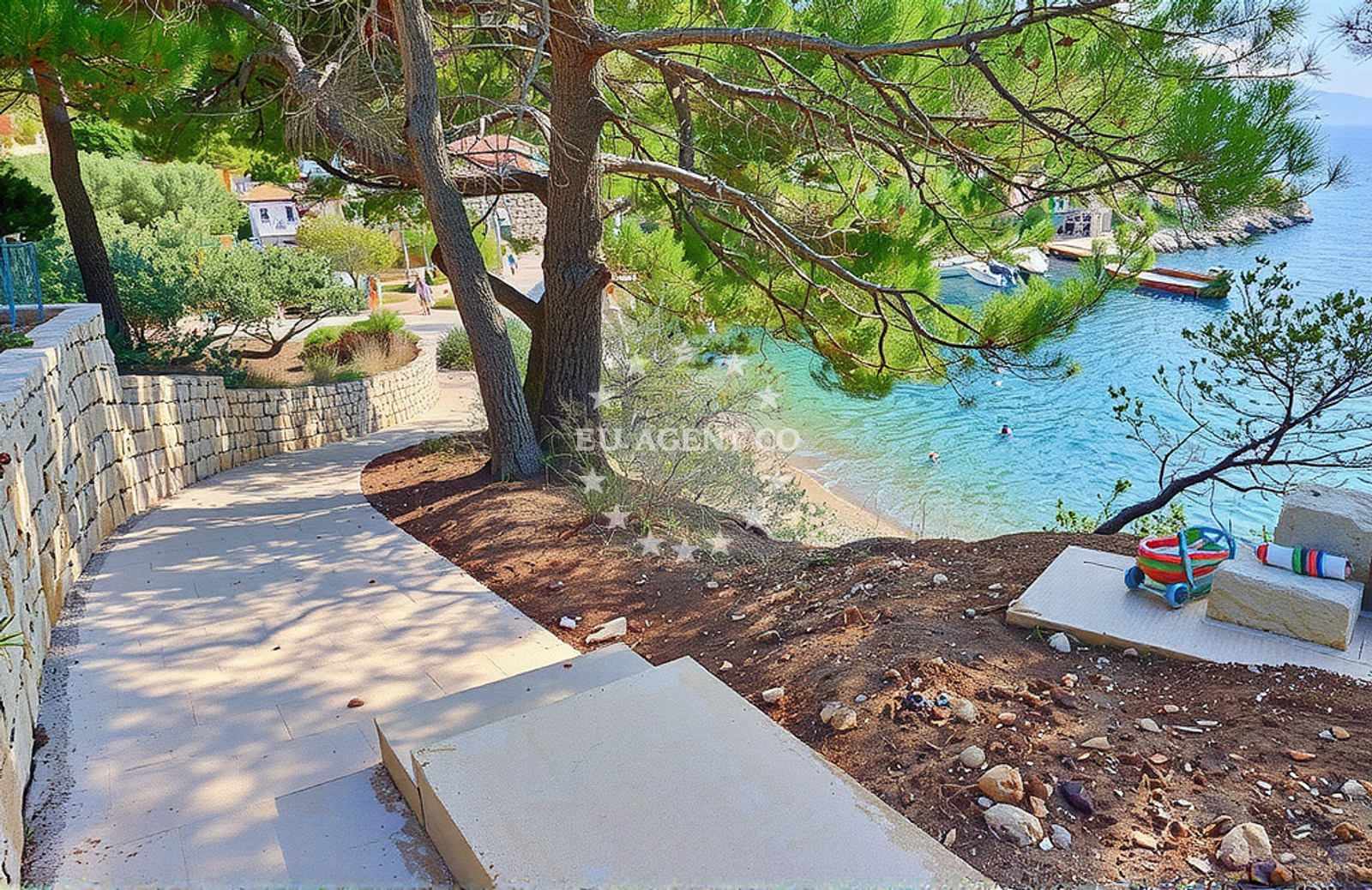 Additional view of Veprinova beach in Gdinj 268, Gdinj