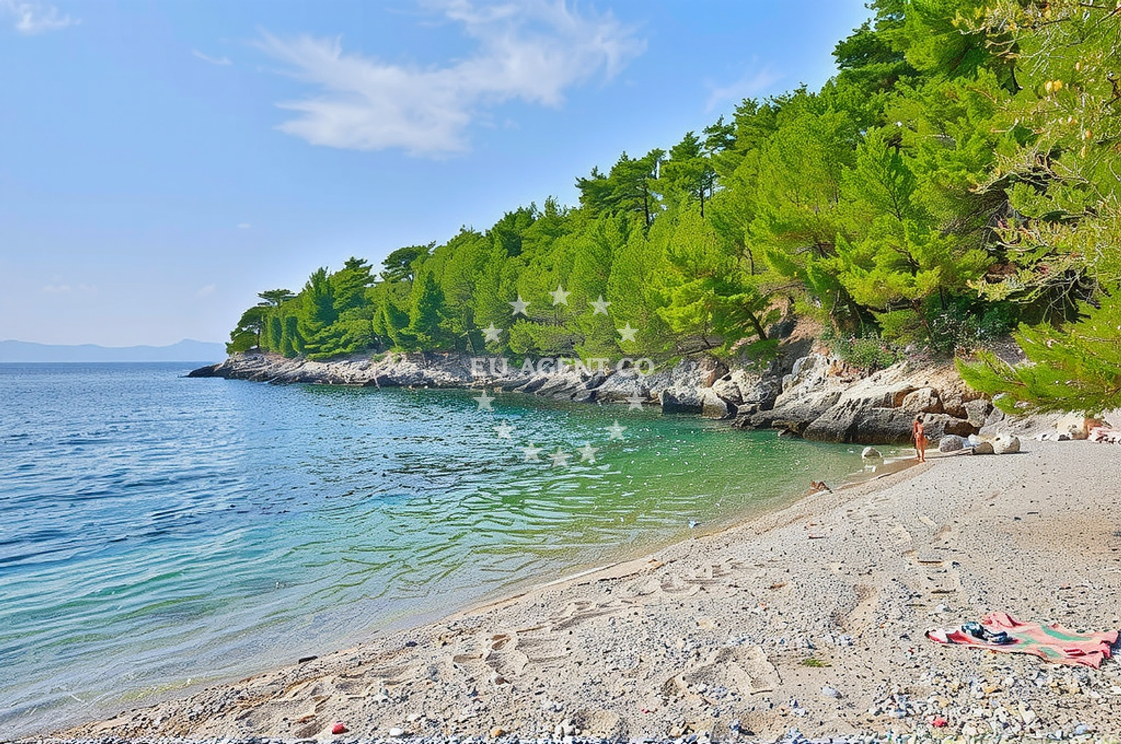 Additional view of Veprinova beach in Gdinj 268, Gdinj