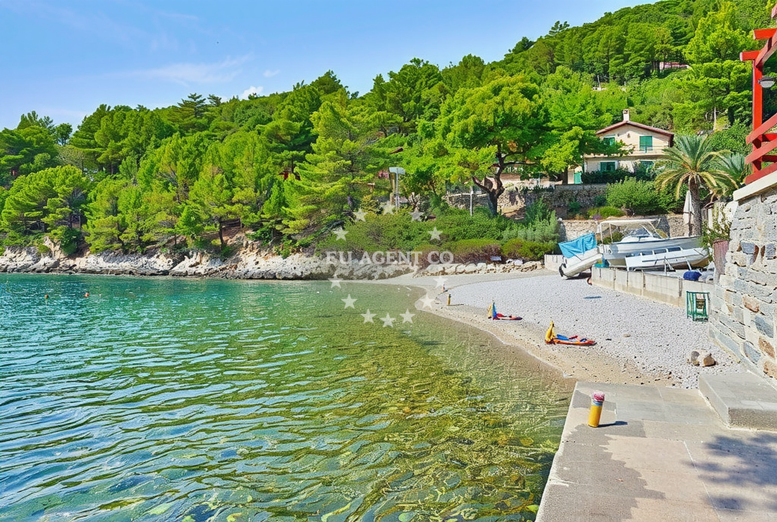 Additional view of Veprinova beach in Gdinj 268, Gdinj