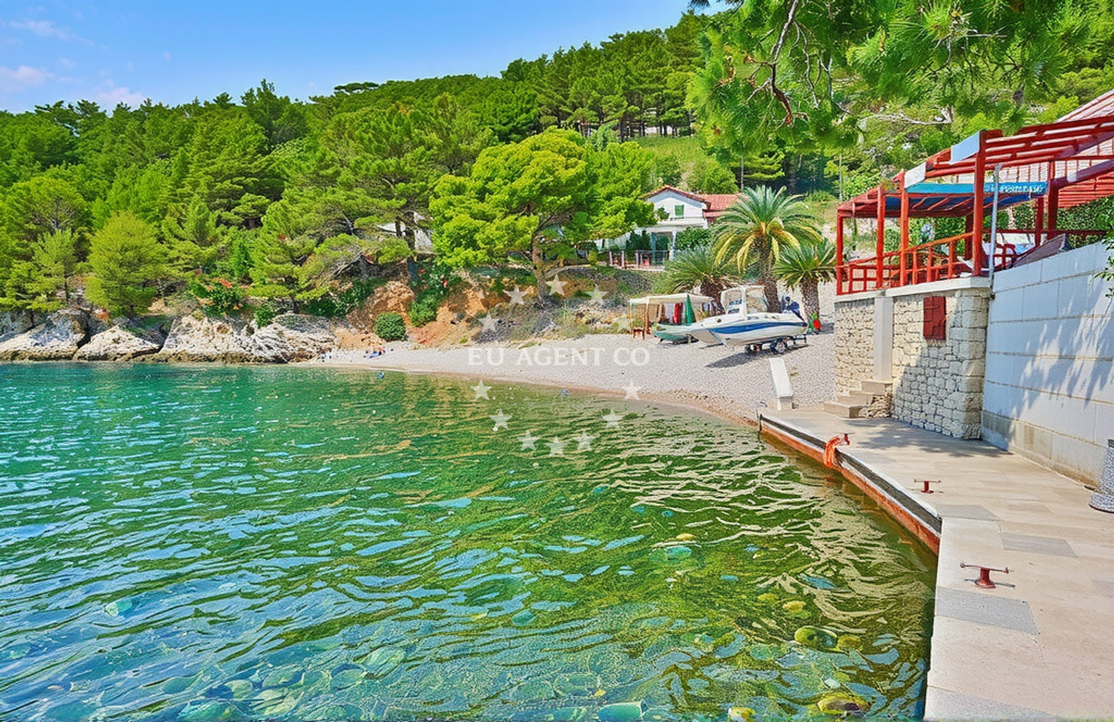Additional view of Veprinova beach in Gdinj 268, Gdinj