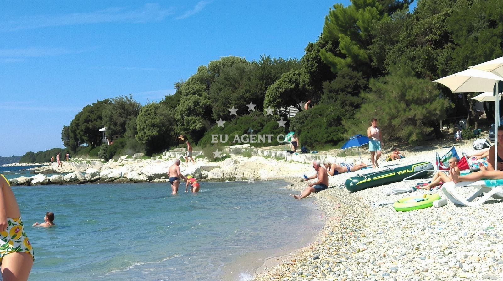 Additional view of Vestar beach in Vestar 1, Rovinj