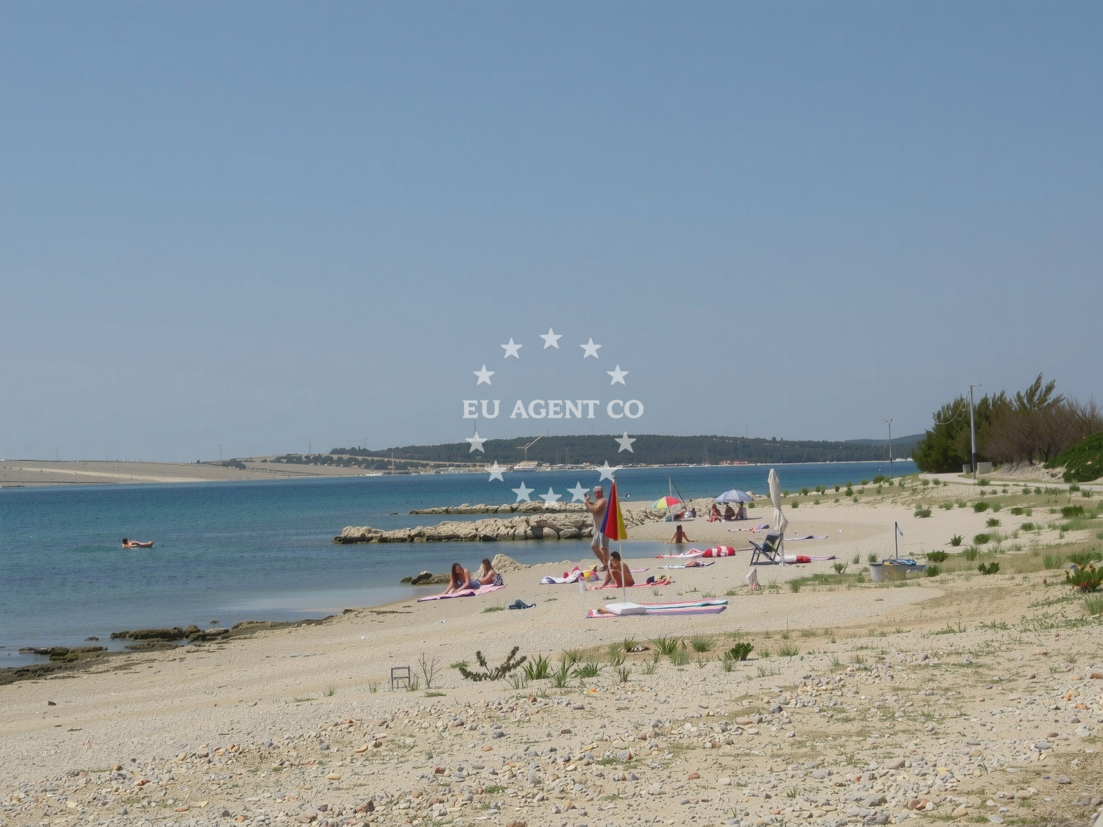Additional view of Vidalici beach in Vidalići 47, Kustići