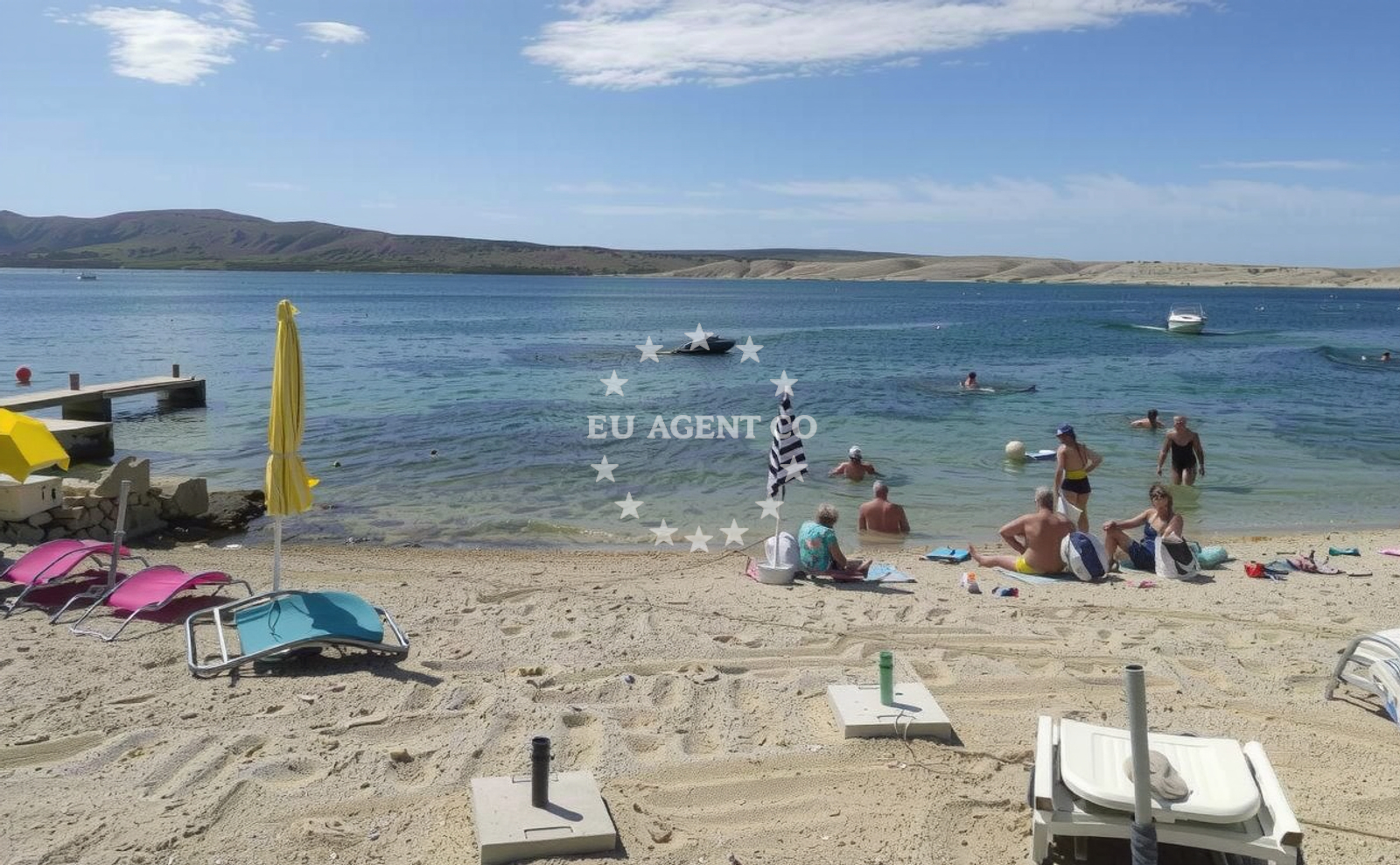 Additional view of Vidalici beach in Vidalići 47, Kustići