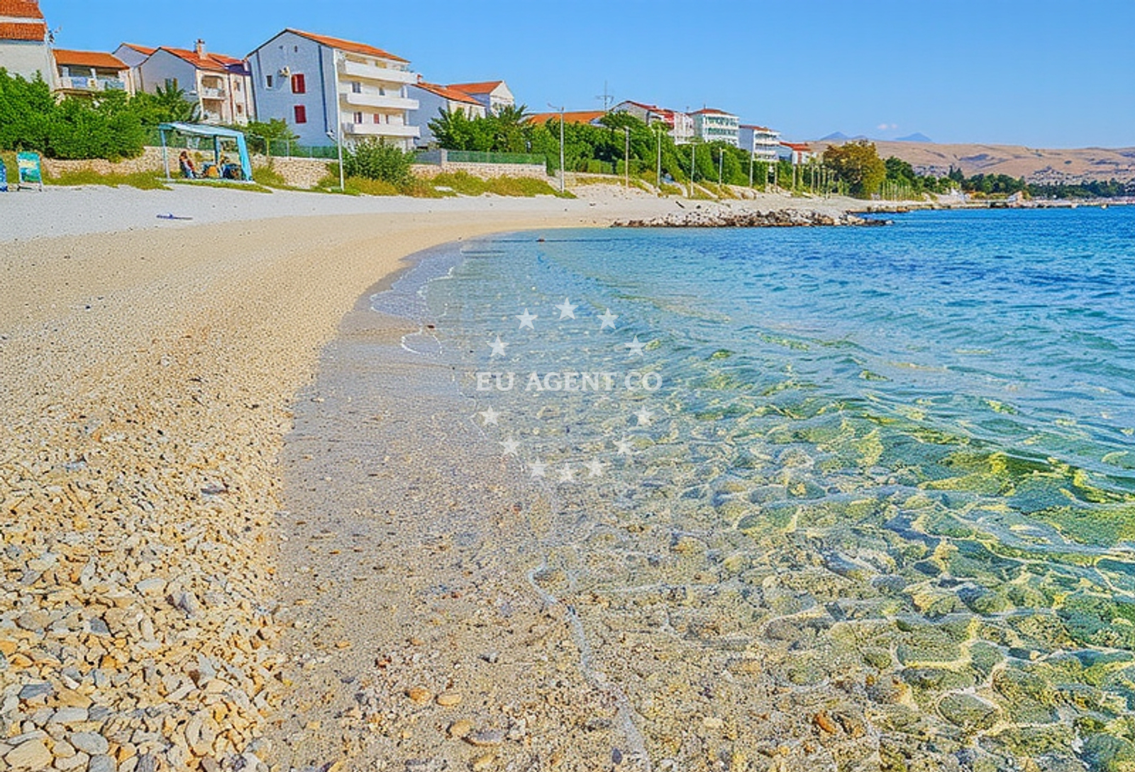Additional view of Vidalici beach in Vidalići 47, Kustići