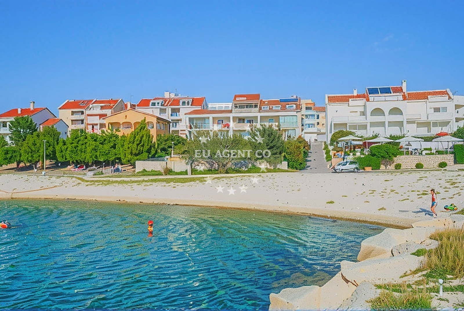 Additional view of Vidalici beach in Vidalići 47, Kustići
