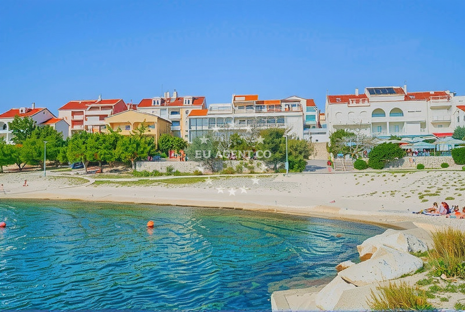 Shoreline and swimming area at Vidalići (Pag): beaches and coves (3) in Vidalići (Pag)