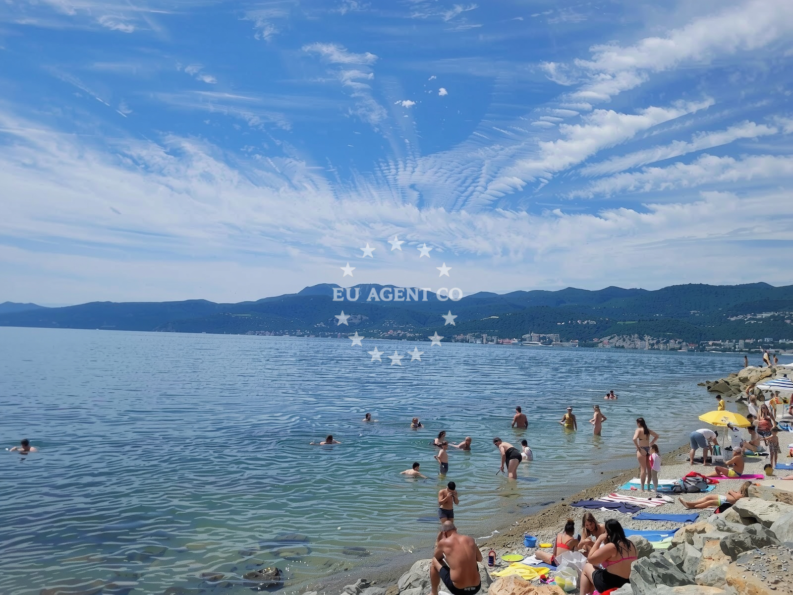 Beach facilities and surroundings at Vila Nora Beach in Ulica Marina Jakominića 3, Rijeka