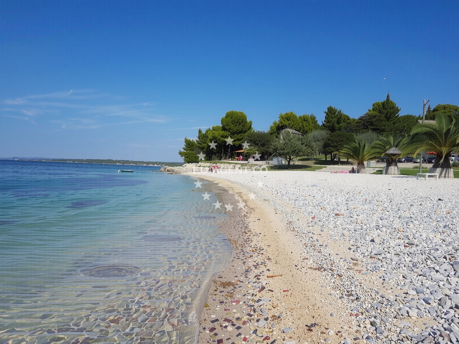 Additional view of Vile beach in Camping Brioni, Puntižela 155, Pula