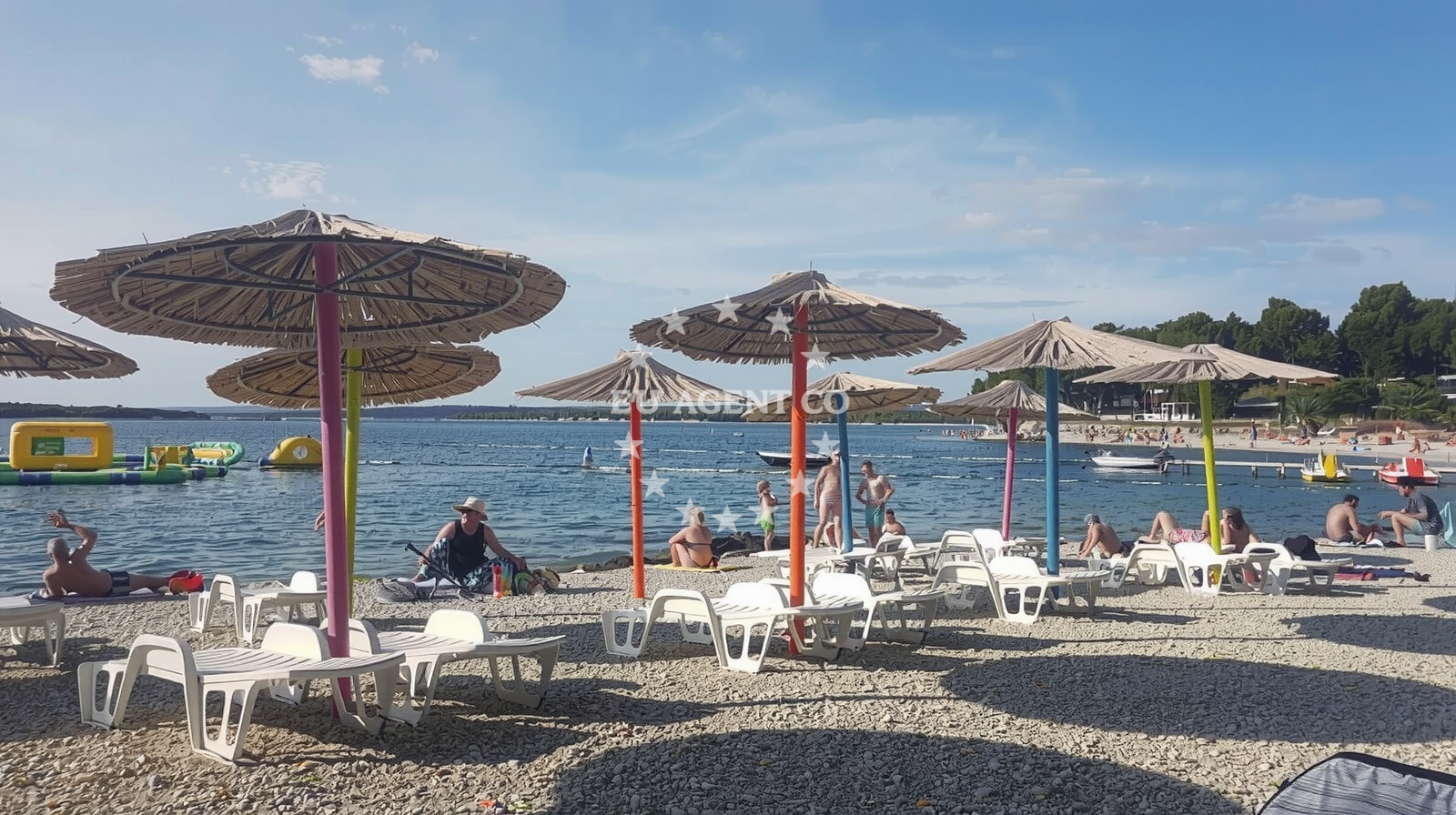 Additional view of Vile beach in Camping Brioni, Puntižela 155, Pula