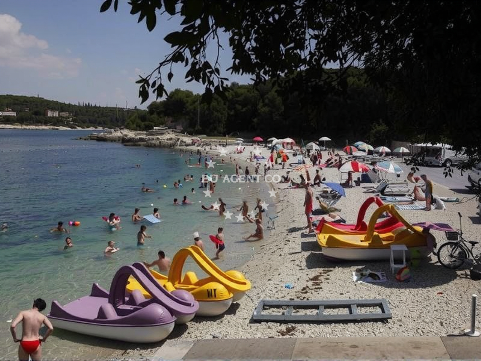 Additional view of Vile beach in Camping Brioni, Puntižela 155, Pula