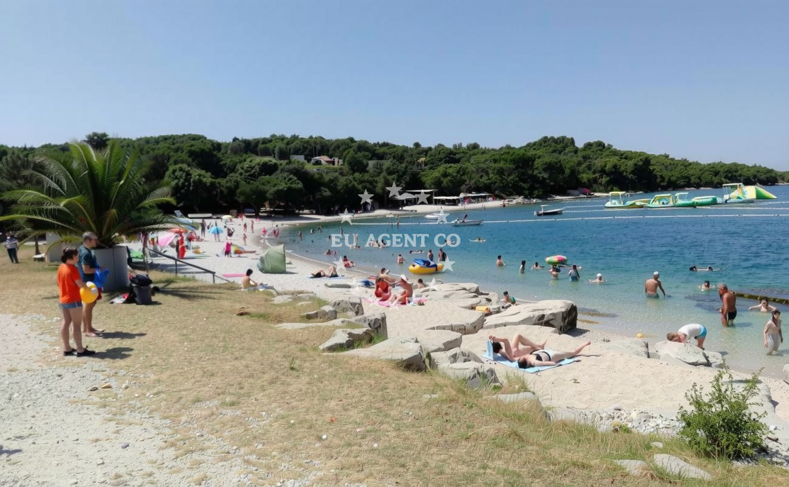 Additional view of Vile beach in Camping Brioni, Puntižela 155, Pula