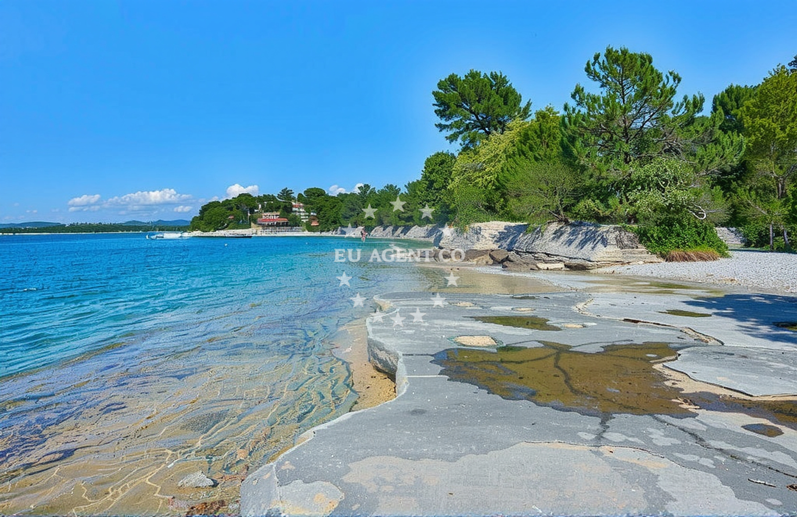 Additional view of Vile beach in Camping Brioni, Puntižela 155, Pula