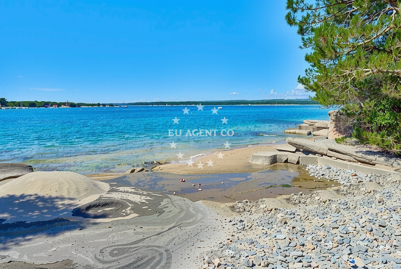 Additional view of Vile beach in Camping Brioni, Puntižela 155, Pula