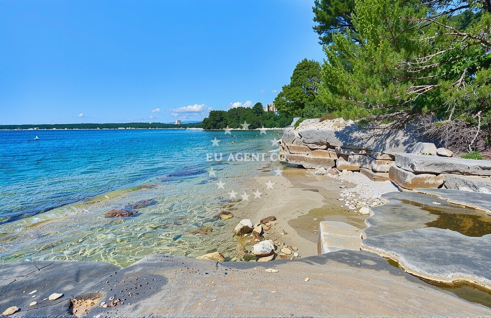 Additional view of Vile beach in Camping Brioni, Puntižela 155, Pula