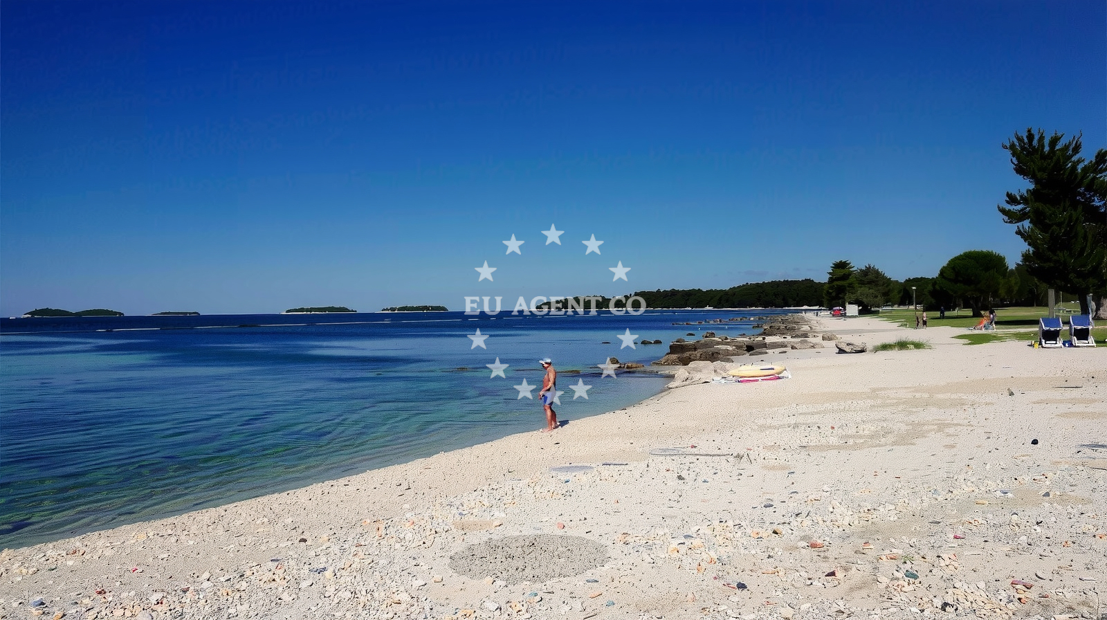 Overview of Villas Rubin in Polari 1, Rovinj
