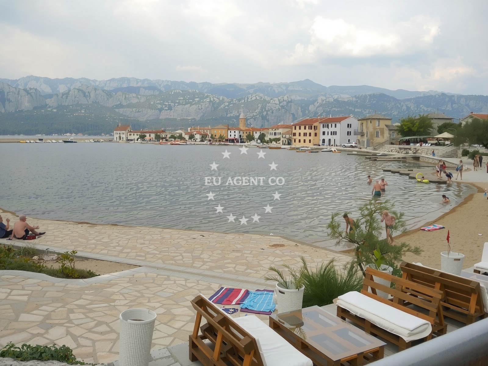Additional view of Vinjerac beach in Nova cesta 1A, Vinjerac, Posedarje
