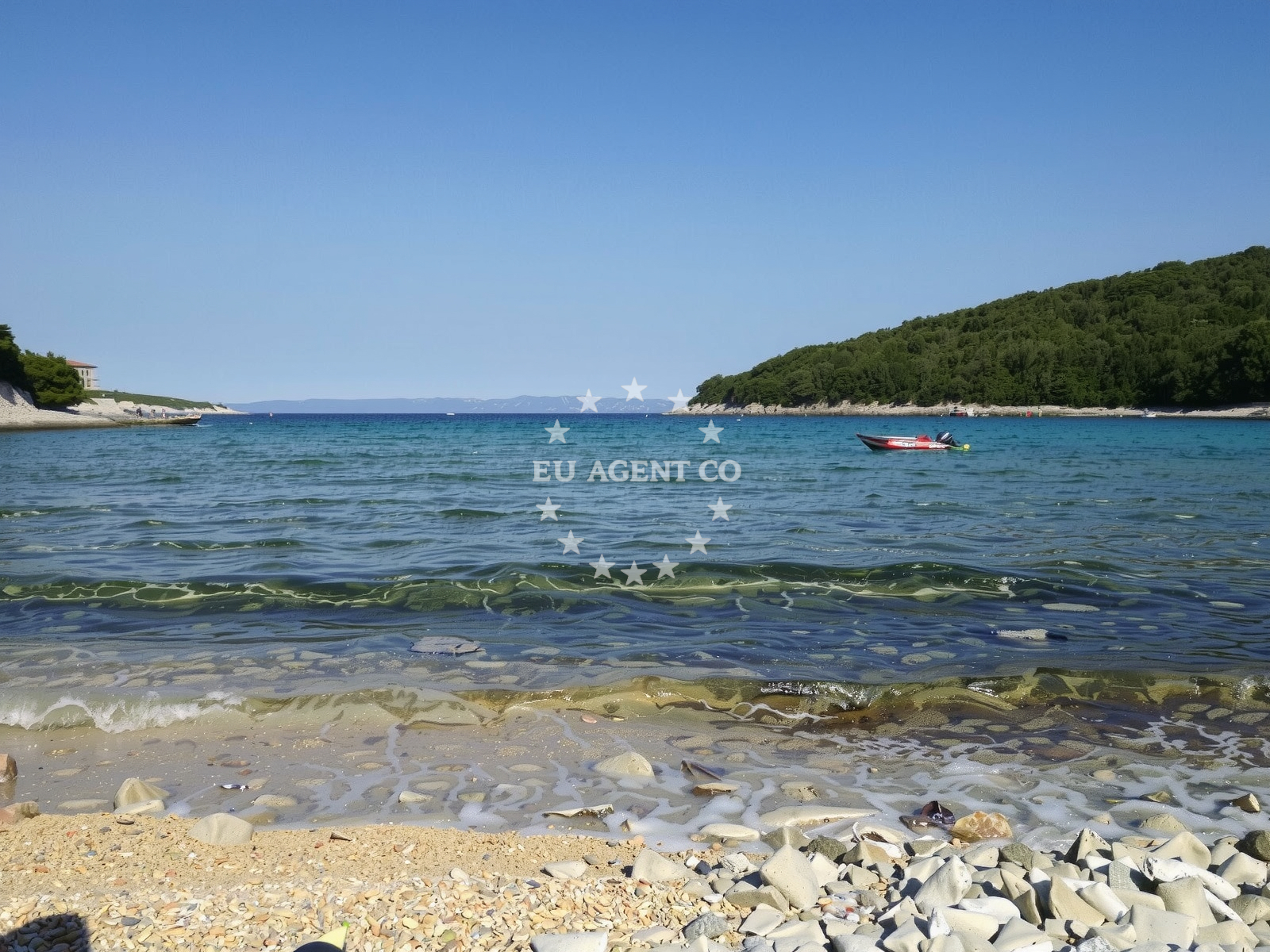 Additional view of Vinjole beach in 136, Kavran