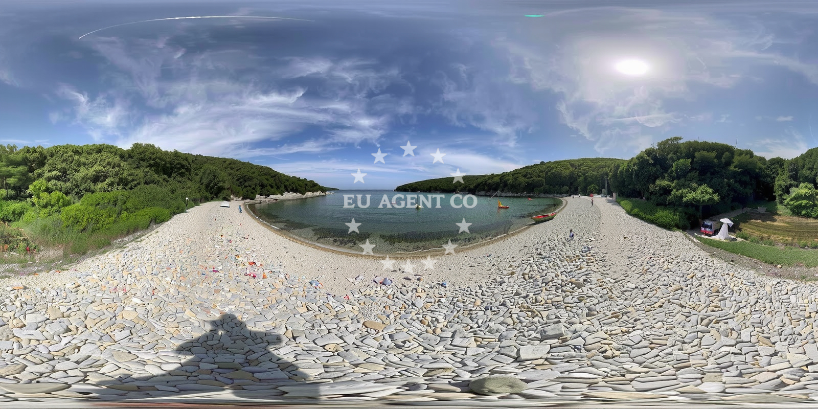 Additional view of Vinjole beach in 136, Kavran