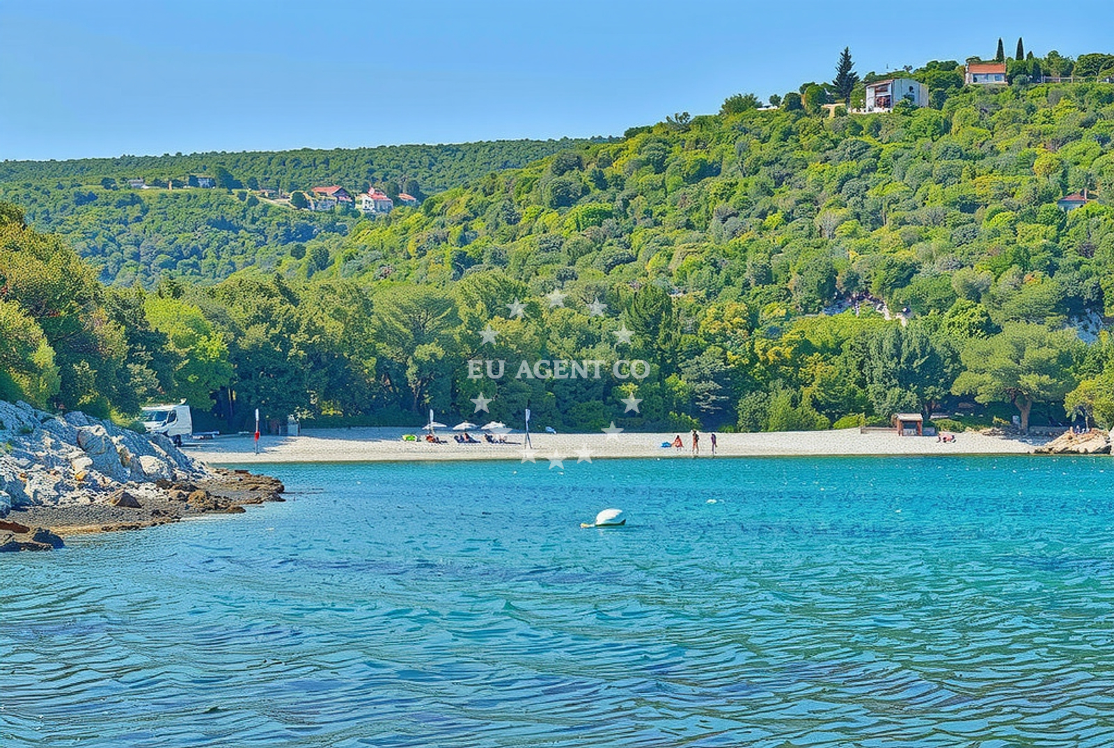Additional view of Vinjole beach in 136, Kavran