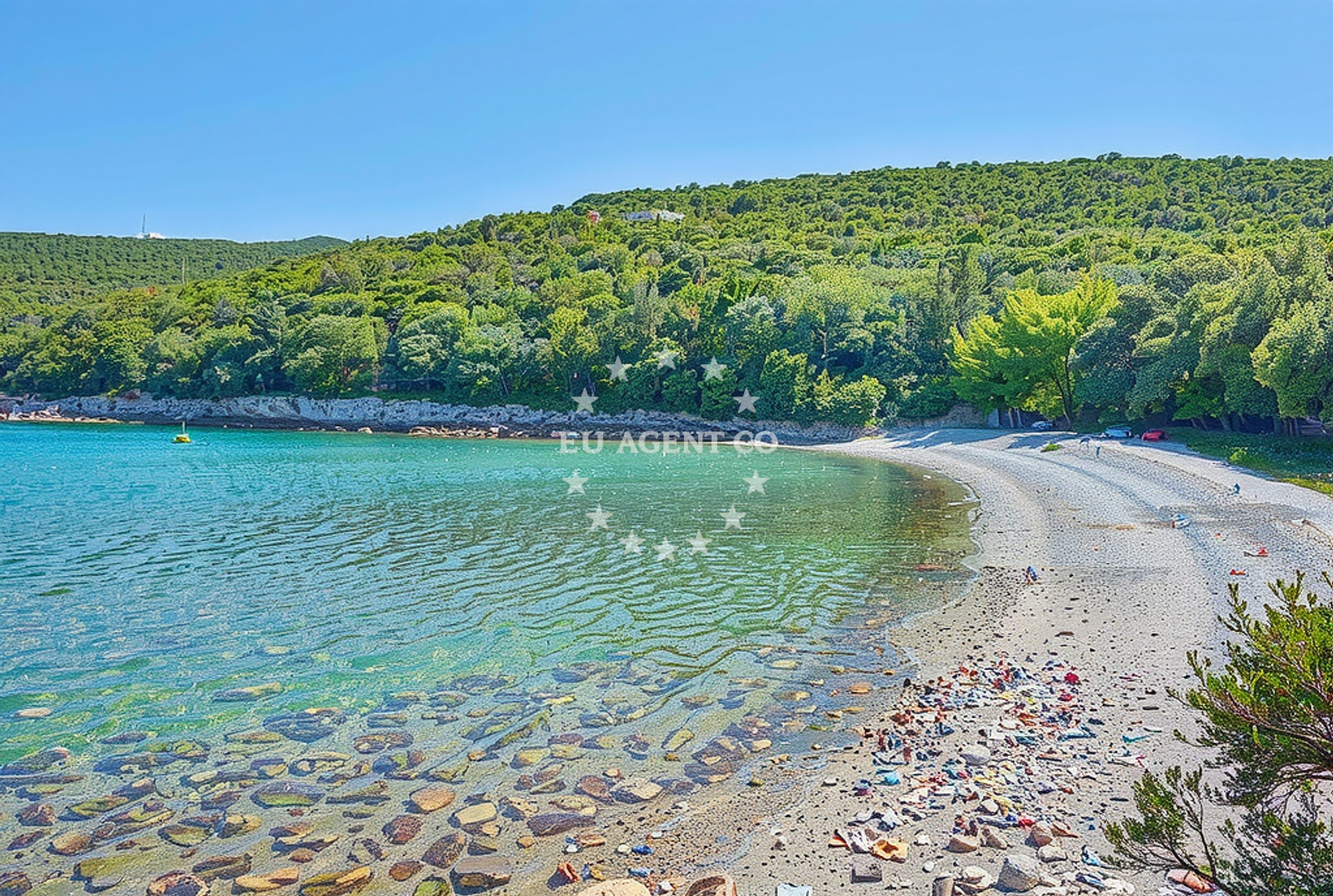 Additional view of Vinjole beach in 136, Kavran